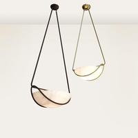 JYLIGHTING Lustre LED Moderne de Luxe en Albâtre pour Villa, Hôtel, Duplex, Salon et Escalier