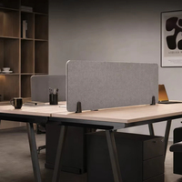 Panneau acoustique en feutre PET pour bureau, séparateur de poste de travail, absorption du son