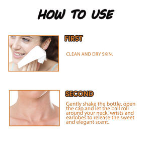 Venta caliente Ingredientes naturales de larga duración Pomelo fresco Cuerpo Roll on Ball Perfume para mujeres y hombres - Product Image 6