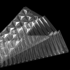 แม่พิมพ์เค้กมูสทรงกลมสามเหลี่ยม 3 มิติ ทำจากพลาสติกใส สำหรับทำขอบเค้กฟองดองท์ ลายฉลุเค้ก DIY สำหรับทำขนม - Product Image 4