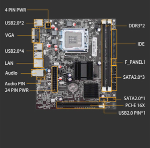 Venta caliente del precio barato al por mayor <span class=keywords><strong>intel</strong></span> G41 LGA775 <span class=keywords><strong>DDR3</strong></span> placa base de escritorio - Product Image 6