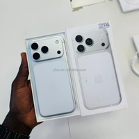 Téléphones Reconditionnés d'Occasion Pas Chers en Gros pour Phone11-17 Pro Max Version US 12Go RAM 5G Écran 6.3" Débloqué avec Accessoires Tiers