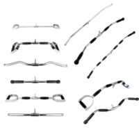 Accessoires divers en gros pour Squat Rack et Smith Machine pour la remise en forme à domicile - Barre de pression à câble pour exercices des bras et du torse