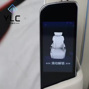 Sièges de voiture personnalisés de luxe pour véhicule commercial 2024, siège conducteur <span class=keywords><strong>VIP</strong></span> inclinable électrique pour camping-car avec écran tactile en cuir de haute qualité - Product Image 2