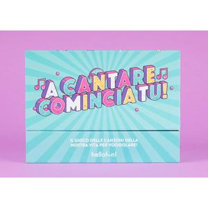 Il canto inizia con te! Gioco da Tavolo con Carte Musicali per Feste - Product Image 1