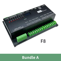 KinCony F8 Contrôleur de relais intelligent 8 canaux sur rail DIN ESP32-S3 Tuya WiFi Ethernet RJ45 Module 16A Amovible
