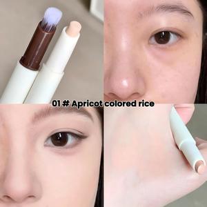 Hai đầu không thấm nước mồ hôi Kem che khuyết điểm bút chì hiệu quả cho mụn trứng cá trên khuôn mặt đánh dấu quầng thâm rách máng dưới mắt - Product Image 6