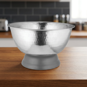 Enfriador de vino martillado con pudín negro, enfriadores de vino de fiesta de acero inoxidable, tazón de champán y cerveza, cubo de hielo, precio al por mayor - Product Image 1