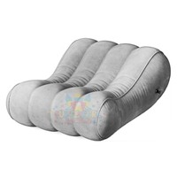 Portable Camping En Plein Air Canapé-Lit Gonflable Pause Déjeuner Salon Air Canapé Chaise Paresseux Pliant Gonflable Air Lit Canapé