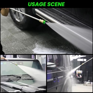 Pistola de Espuma de Alta Presión de 4000 PSI con Válvula de 2 Vías y Pistola de Agua de Doble Uso, Lavadora <span class=keywords><strong>a</strong></span> Presión, Acero Inoxidable 304, para Lavado de Autos - Product Image 5
