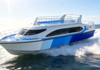 Grandsea Nouveau Bateau Taxi Aquatique en Aluminium de 19,8 m avec 74 Places, Moteur Diesel Inboard, pour Passagers et Équipage, à Vendre