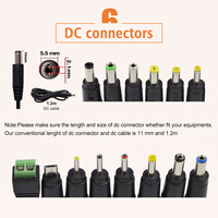 Adaptateur secteur mural régulé de haute qualité AC 100V-240V 50/60HZ vers DC 12V 2A pour imprimante, bande lumineuse LED