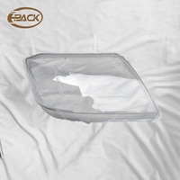 I-Pack pièce de rechange de voiture en gros pour couvercle de phare automatique pour Toyota Hilux Vigo 2012 lentille en verre de couvercle de phare