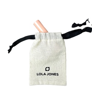 Sac à poussière personnalisé de haute qualité avec logo, en toile de coton durable, taille personnalisée, sac de shopping à cordon pour cadeaux et bijoux - Product Image 1