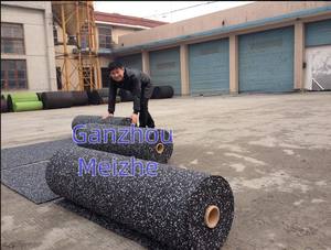 Suelo de Goma Industrial para Interiores, Resistente al Agua, Antideslizante, con Puntos de EPDM Encajables, Modelo <span class=keywords><strong>HUHA</strong></span> HH-R - Product Image 2