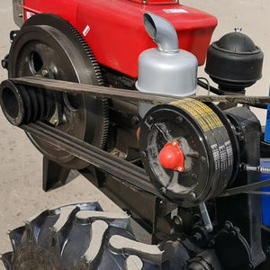 Çiftlik küçük el yürüyüş traktör fiyatları dizel motor 15HP 18HP 20HP iki tekerlekli el tahrikli traktör - Product Image 3