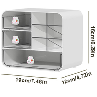 Petit Organisateur de Bureau, Étagère de Rangement pour Bureau, Solutions de Rangement pour Bureaux, Accessoires de Bureau à Domicile, Organisateurs de Fournitures de Bureau