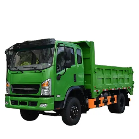 Verkoop Tegen Gereduceerde Prijzen!! ! 8 Ton Stock Dump Truck Blauw 4*2 Wiel Dump Truck Right Hand Drive Transport Truck