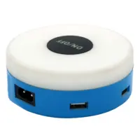 USB-Ladegerät 3 in 1 kleine 1w Nacht lampe Funktion Touch-Schalter rund USB-Ladegerät Handy-Ladegerät USB-Ladegerät
