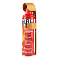 Extincteur d'incendie miniature pour voiture monté sur véhicule 500 ml/1000 ml Mousse Classe A 80% d'ingrédients actifs