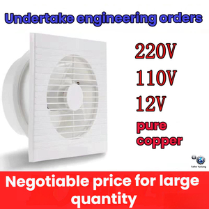 Rotundity tường phòng tắm cửa sổ nhà vệ sinh thông gió người hâm mộ nhà im lặng 8 inch Quạt thông gió cho nhà bếp - Product Image 3