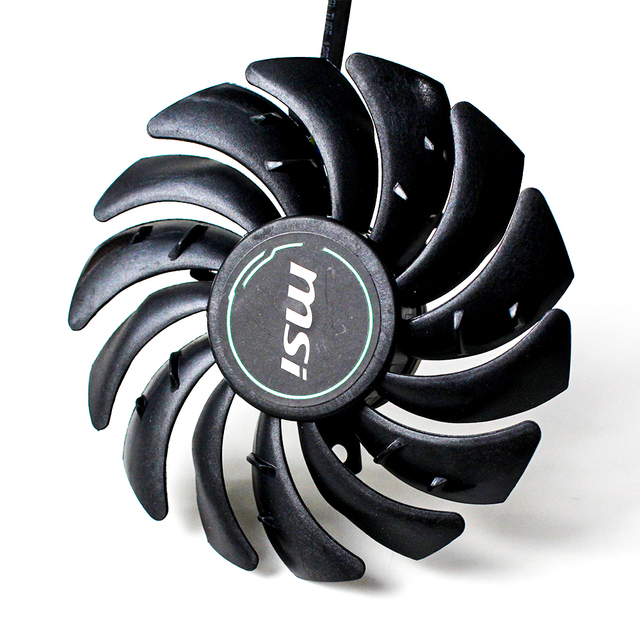 Replacement RTX2060 2070 Heatsink 87mm 4PIN PLD09210S12HH MSI RTX2060 2070 2080 GPU Fan for the Graphics Card