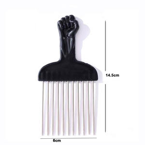 Outils professionnels de coiffure de salon : Peigne à ondulations, Peigne <span class=keywords><strong>afro</strong></span>, <span class=keywords><strong>Brosse</strong></span> à dents larges, <span class=keywords><strong>Brosse</strong></span> à fourche, <span class=keywords><strong>Brosse</strong></span> à aiguilles en acier - Product Image 5