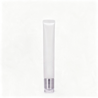 Tube cosmétique en plastique souple vide biodégradable PCR PCL pour l'emballage de crème à vendre
