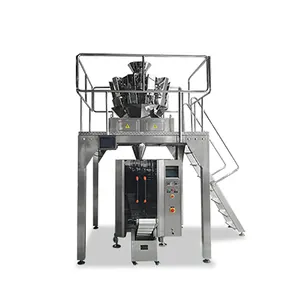 Machine automatique d'emballage de sachets et sachets pour granules, café, chocolat, noix, aliments, usine MD