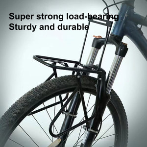 <span class=keywords><strong>Porte</strong></span>-bagages <span class=keywords><strong>Avant</strong></span> Vélo Acier Pour <span class=keywords><strong>VTT</strong></span> et Route, <span class=keywords><strong>Porte</strong></span>-bagages Pique-nique Accessoires de Cyclisme Résistants - Product Image 4