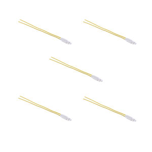 Lampes LED jaunes Gloca 0,5W 220V, ensemble de 5 lampes décoratives en plastique, compatibles avec les séries Matix et Living - Product Image 1