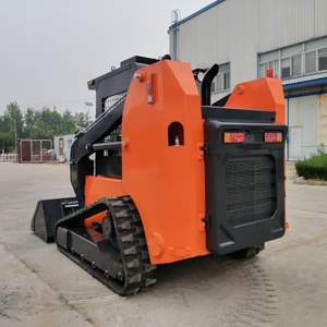 Mini-chargeuse sur pneus Sea <span class=keywords><strong>Hawk</strong></span> 4x4 à cabine fermée avec godet frontal, moteur personnalisé, prête à l'expédition, vente directe usine - Product Image 3