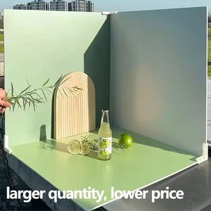 40/60/80cm PVC Köpük Ahşap Tek Renk Fotoğraf Arka Planı Fon Levhası Fotoğraf Stüdyosu Toptan Gıda Fotoğrafçılığı - Product Image 2