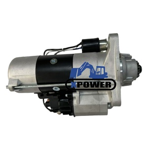 มอเตอร์สตาร์ท24V 10T 354-5671 20R-4877 3545671สำหรับเครื่องยนต์ C6.6 C7.1 320D 320D2 320E 323D 323D2 329 K 930K 938K K - Product Image 1