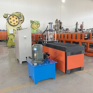 Suministro directo de fábrica V/C canal principal rollo máquina anterior marco de acero ligero V ángulo Purlin que hace la máquina - Product Image 2