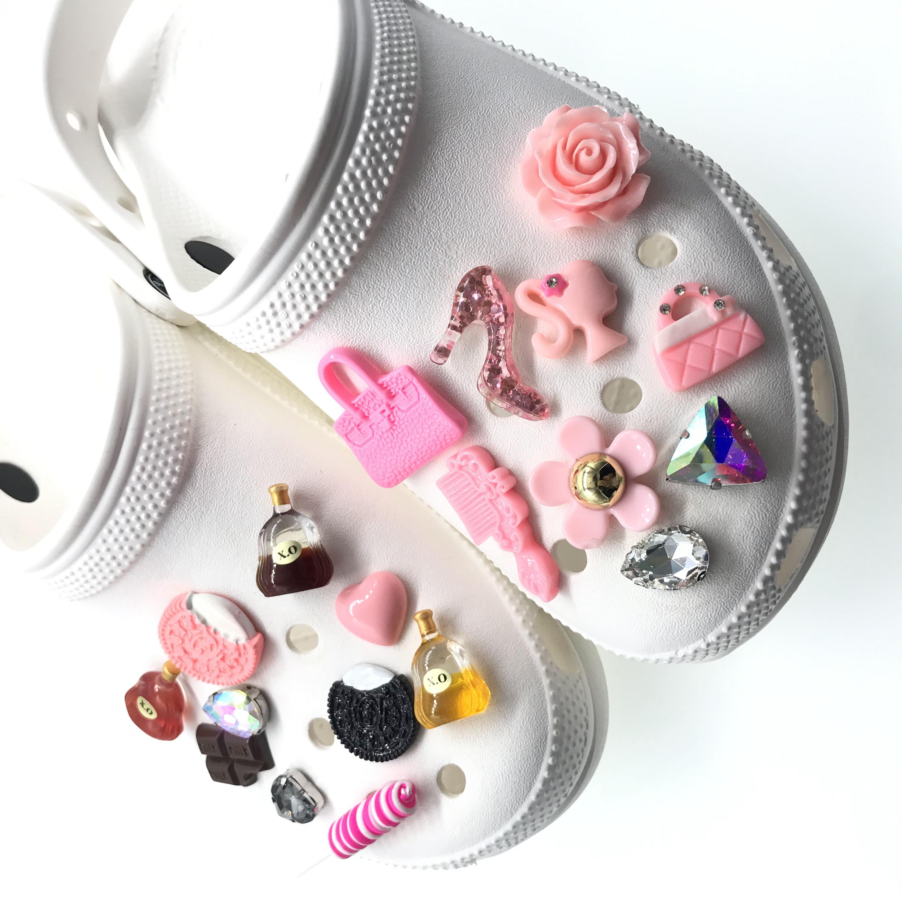 Горячая Распродажа 3D croc украшения для обуви аксессуары сумки губы помада макияж пляжный обувной талисман самый популярный