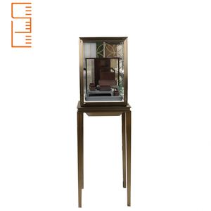 Meilleures ventes Bijouterie commerciale en acier inoxydable Conception 3D Vitrine de bijoux Vitrine en verre - Product Image 2