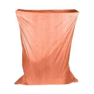 ถุงพลาสติกโพลีโพรพิลีนแบบใช้แล้วทิ้ง25kg50kg ถุงผ้า PP