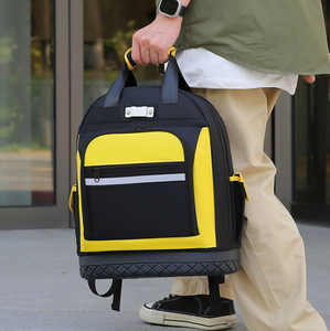 Công cụ Ba Lô Túi túi có thể điều chỉnh đa-túi viễn thông kỹ sư kỹ thuật viên điện thợ điện Organizer công cụ Bộ túi Bộ dụng cụ - Product Image 1