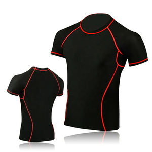 Camiseta de Natación para Hombre 2026, Ropa de Protección Solar, Camiseta Deportiva Estampada para Hombre, MOQ Bajo, Mangas Cortas - Product Image 1