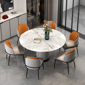Sedie da pranzo in stile nordico moderno e minimalista in pelle <span class=keywords><strong>Noir</strong></span>, sedie da pranzo di lusso, - Product Image 5