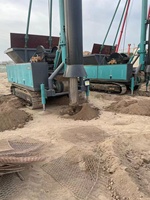 Compacteur de sol à plaques contrôlé par PLC entièrement automatique à haut rendement avec pompe à roulement de moteur pour la construction