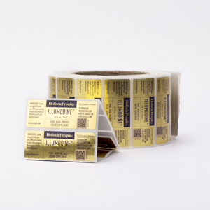 Etiquetas autoadhesivas de vinilo de PVC con impresión UV, pegatinas de impresión PP PET BOPP Para uso permanente en botellas y envases de alimentos - Product Image 3