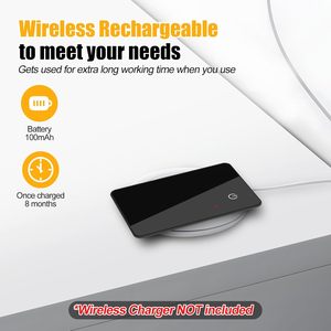 Portefeuille de carte de crédit en plastique ultra fin avec traceur GPS pour enfants, avec alarme de navigation GPS et dispositif de localisation intelligent étanche IP65 - Product Image 5
