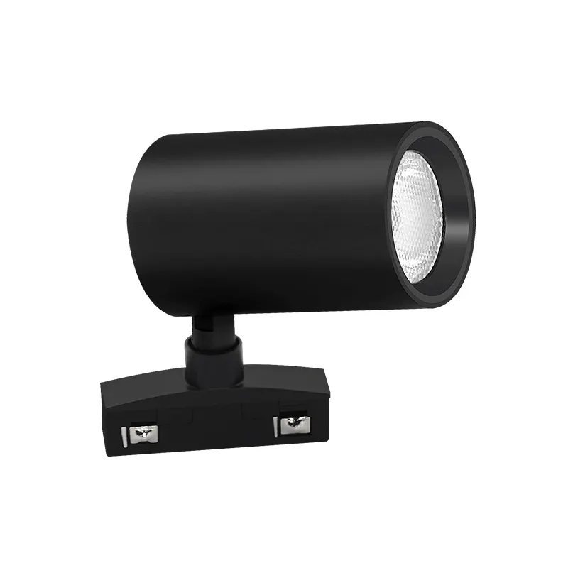 CRI 90/95 3w mini spotlight ed track spot light with black aluminum led track rail light for showcase cabinet light