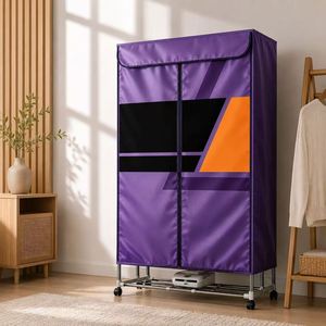 Secadora de Ropa Eléctrica Portátil Multifuncional de 2000W de Alta Potencia para Uso Doméstico y Hotelero, Eficiencia Energética, Plástico ABS - Product Image 4