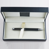 GemFully Produits les plus vendus au monde Stylo à bille en métal torsadé Nouveau 2025 Stylos à bille en métal de luxe Stylo en cuir OEM