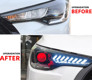 AURON ใหม่ 32V 6000K 60W 6000 ลูเมนชิป LED ไฟหน้าแบบลำแสงต่ำสำหรับครอส 2022-2024 การติดตั้งเพิ่มเติม/อัพเกรด - Product Image 4