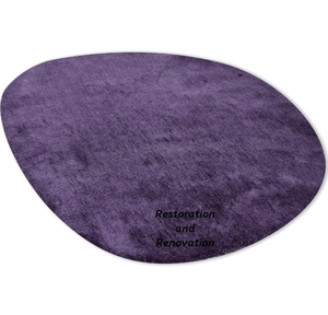 Alfombra Moderna Ecológica Tejida a Mano de Lana Antideslizante, Color Sólido Personalizable, Decoración para el Hogar - Disponible al por Mayor - Product Image 3