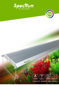 LIM BSFH QRGB Série Standard Trois Couleurs Primaires Mélangées Spectre Complet Couleur <span class=keywords><strong>Rouge</strong></span> Herbe Lumière LED pour Aquarium pour Corail - Product Image 2